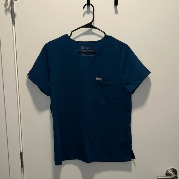 Figs Catarina One Pocket Scrub Top & Zamora Regular Joggers Sized Medium - Picture 3 of 3